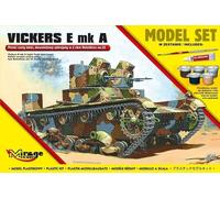 Vickerse E mk A char léger polonais, double tourelle