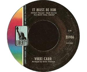 VICKI CARR - it must be him 45 rpm single