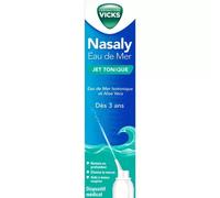 Vicks Nasaly Eau De Mer Jet Tonique 120 Ml