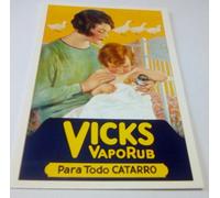 Vicks Vaporub - Pub Retro - 10x15cm - CARTE POSTALE