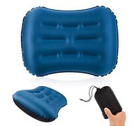 VICKSONGS Ultraléger OreillerGonflable, Oreiller de Plage,Oreillers de Camping Gonflables pourLe Camping, Randonnée, Repos, Voyage, Plage, Bureau, Plein Air (Bleu Roya)