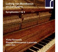 Vicky Yannoula – Beethoven (arr. Carl Czerny) : Symphonies 1 et 5 – CD – NAXOS