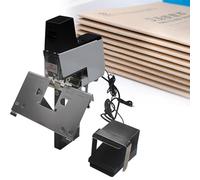 Vickyyy Agrafeuse électrique Rapid 106 Relieuse automatique à chevalet Relieuse de livres et plans haute résistance 2-30 feuilles