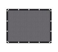 VICLLAX Toile d'ombrage à 90% en Tissu Pare-Soleil avec œillets renforcés pour extérieur, terrasse, Jardin, pergola, 1,8 x 2,4 m, Gris foncé