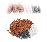 Vicloon 9 Paquets Pommeau Douche Anti Calcaire Remplacement,Ions Négatifs Minérale Balles de Douche