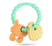 Vicloon Anneau de Dentition pour Bébé, en Silicone pour Jouet de Dentition Sans BPA,Accessoires d'allaitement Toxique Aide à Prévenir Les Gencives Douloureuses Chez Les pour Bébés de 3 Mois et Plus