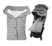 Vicloon Chanceliere Universelle pour Poussette pour Nacelle, Couverture enveloppante siège bébé, pour Poussette, Landaus, Buggy, Siège Auto, Lits Bébé, Sac de Couchage Universelle