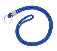 Vicloon Cordon tour de cou, Cordon de cou, Lanyard Strap Neck, Porte-clés Lanière, Nylon Lanières Porte Badge avec Anneau en Métal pour d'Identification, Clés, Téléphone Portable （Bleu）