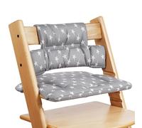 Vicloon Coussin Chaise Haute Bébé, Coussin de Siège Compatible avec Stokke Tripp Trapp, Coussins et Housses pour Chaises Hautes, Amovible, Fixation Facile, Facile à Nettoyer, Étoile à Cinq Branches