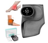 Vicloon Massage Pieds, Masseur de Cheville Électrique, avec 3 Niveaux de Massage et 5 Modes de Contrôle de La Température, Aide à Soulager Les Douleurs Aux Pieds, pour Diabétiques & Actifs