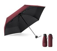 Vicloon Mini Parapluie de Poche Pliant, Compact Poche Mini Parapluie Pluie, Mini Parapluie de Soleil, Parapluie de Poche, Parapluie de Voyage, Ultra Léger Mode Compact Portable Anti-UV