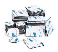 Vicloon Scotch Double Face Extra Fort, 60pcs Adhésif Double Face Puissant, Scratch Autocollant Puissant Ruban Mousse, 4M Pastille Adhesive pour la Maison, Bureau, Portes, DIY
