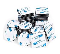 Vicloon Scotch Double Face Extra Fort, 70pcs Adhésif Double Face Puissant, Scratch Autocollant Puissant Ruban Mousse, 3M Pastille Adhesive pour la Maison, Bureau, Portes, DIY