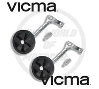 VICMA 1403 Lot De 2 Stabilizzateurs Roues Pour Vélo Universel Corridoi 120MM