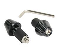 Guidon Amortisseur Fin Short 17,5 mm - Carbone