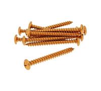 Vicma Fairing Screws en Aluminium anodisé Orange - Set of 12 Pcs - M5 x 50