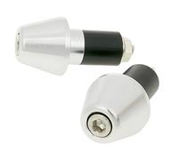 Vicma Handlebar Vibration Dampers/Bar Ends Short 17,5 mm - Silver