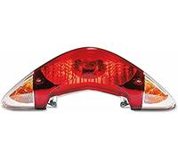 VICMA Lentille de feu arrière rouge/blanc pour MBK Mach G LC, Yamaha Jog 50 RR