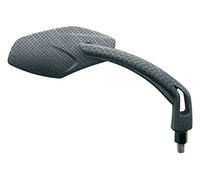 Vicma Miroir M10/125 carbone droit, argent