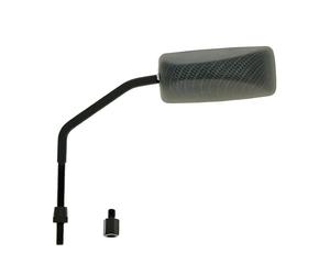 VICMA Rétroviseur F11 Millenium M8 Filetage Long Droitier Adaptateur Mat Aspect Carbone