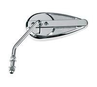 Vicma Harley Davidson Left Rearview Mirror Argenté