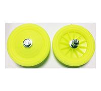 VICMA Roue Stabilisateur Enfant Nylon Noir/Jaune Jeunesse Unisexe, Multicolore, Taille Unique