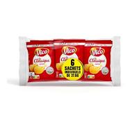 VICO - Chips Classique Nature Savoureuses et Croquantes, Sachet 150G - Lot de 4