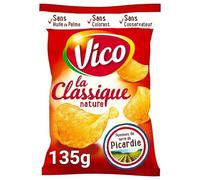 VICO - Chips Classiques Natures 135G - Lot De 4 - Offre Special
