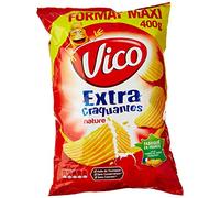 Vico Chips Extra Craquantes Nature Ondulées 400 g