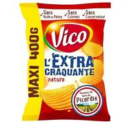 VICO - Chips Extra Nature 400G - Lot De 4 - Vendu Par Lot