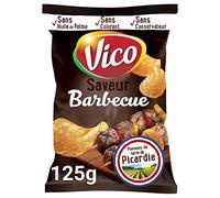 VICO - Chips Saveur Barbecue 125G - Lot De 4 - Vendu Par Lot