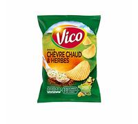 VICO Chips saveur chèvre chaud et herbes 125 g
