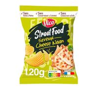 Vico Chips Street Food Saveur Cheese Naan 120g