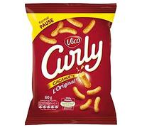 Vico Curly Cacahuète 60g (lot de 10)