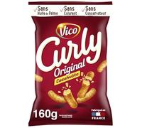 VICO - CURLY CACAHUÈTE FORMAT FAMILIAL 160G - LOT DE 5