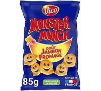 VICO MONSTER MUNCH - Jambon Fromage 85G - Lot De 4 - Offre Special