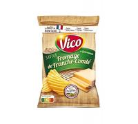 VICO - Vico Chips La Gourmande Fromage De Franche-Comté 120G - Lot De 4