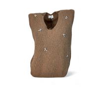 ViCOLO - Gilet en maille sans manches - Femme - Pulls - Brun - Taille: 40 FR