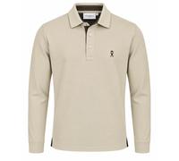 Vicomte A. - Polo Manches Longues - Homme - Tops - Beige - Taille: L