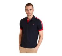 Vicomte A. - Polo Pilote Tricolore navy - Vicomte - Homme - Tops - Noir - Taille: M