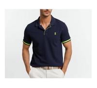 VICOMTE A. - VICOMTE A. - POLO PHIO MANCHES COURTES EN COTON PIQUE - DARK NAVY6 - S S
