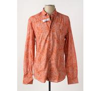 vicomte arthur chemises homme de couleur orange M