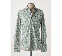 vicomte arthur chemises homme de couleur vert M