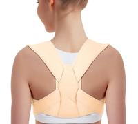 Vicorrect Correcteur de Posture, Regolabile Posture Correcteur Dos pour Maintien du dos, du cou et des épaules, Ceinture Dorsale Femme pour Soulage les Douleurs Du Cou (S/M)