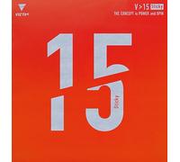 Victas Max 200120 Caoutchouc de Tennis de Table adhésif Fin Haute Tension V>15 Rouge