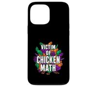 Victim of Chicken Math Funny Backyard Poultry Farmer Coque pour iPhone 13 Pro Max