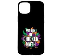 Victim of Chicken Math Funny Backyard Poultry Farmer Coque pour iPhone 15 Plus