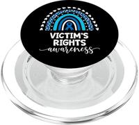 Victims Rights Support Love Victim of Crime Awareness PopSockets PopGrip pour MagSafe