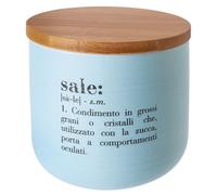 Victionary Shades Bocal à sel 500 ML avec Couvercle en Bambou