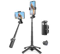 Victiv Trépied pour téléphone portable 3 en 1 - Avec télécommande - Super portable - Pour smartphone - Pour iPhone/Samsung/Android